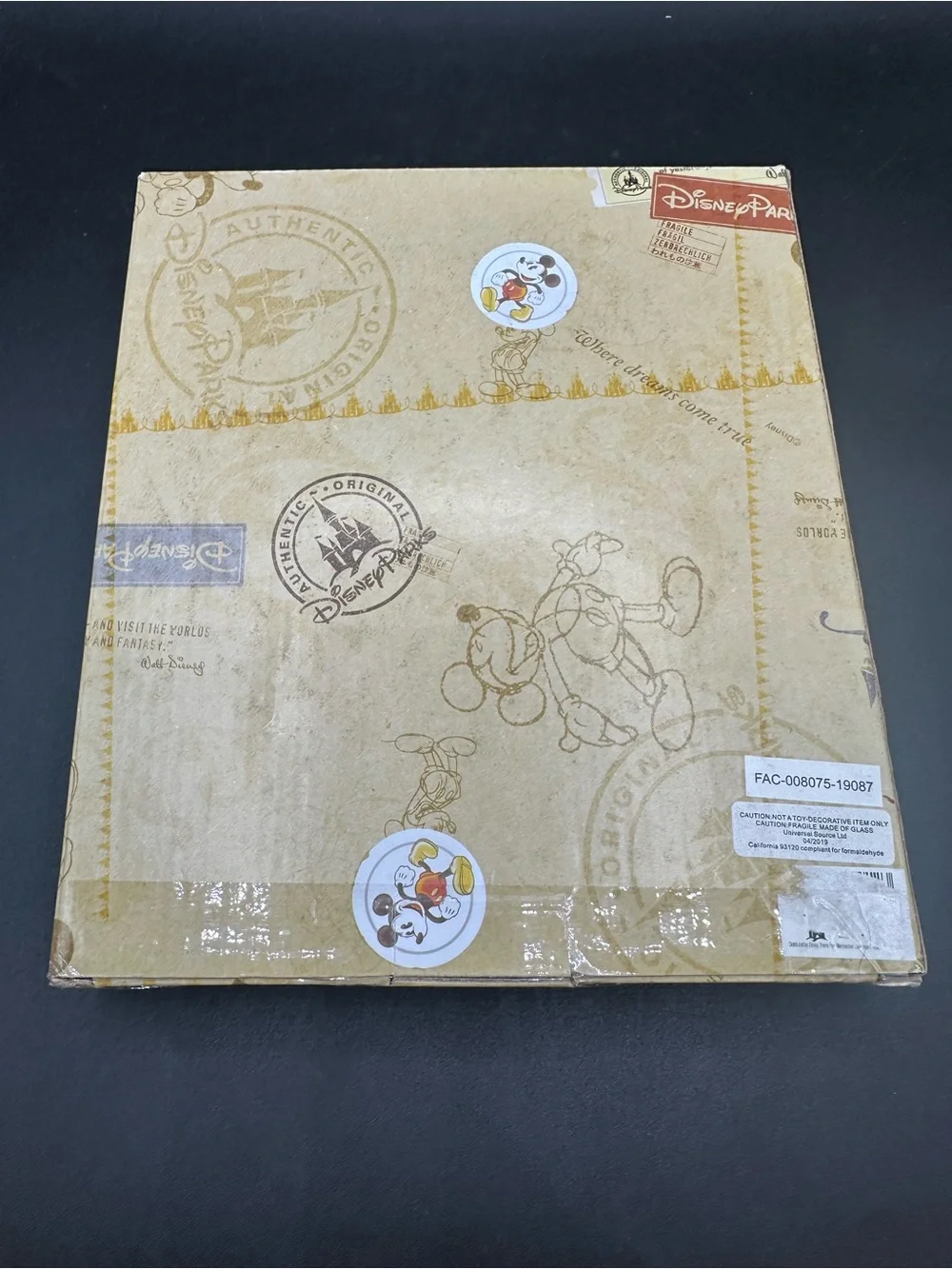 NEW Disney Parks Mickey Mouse Head Metal Frame Silver tone Fits 4x6